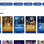 Current Lukki live casino lobby showing dealer-led table categories